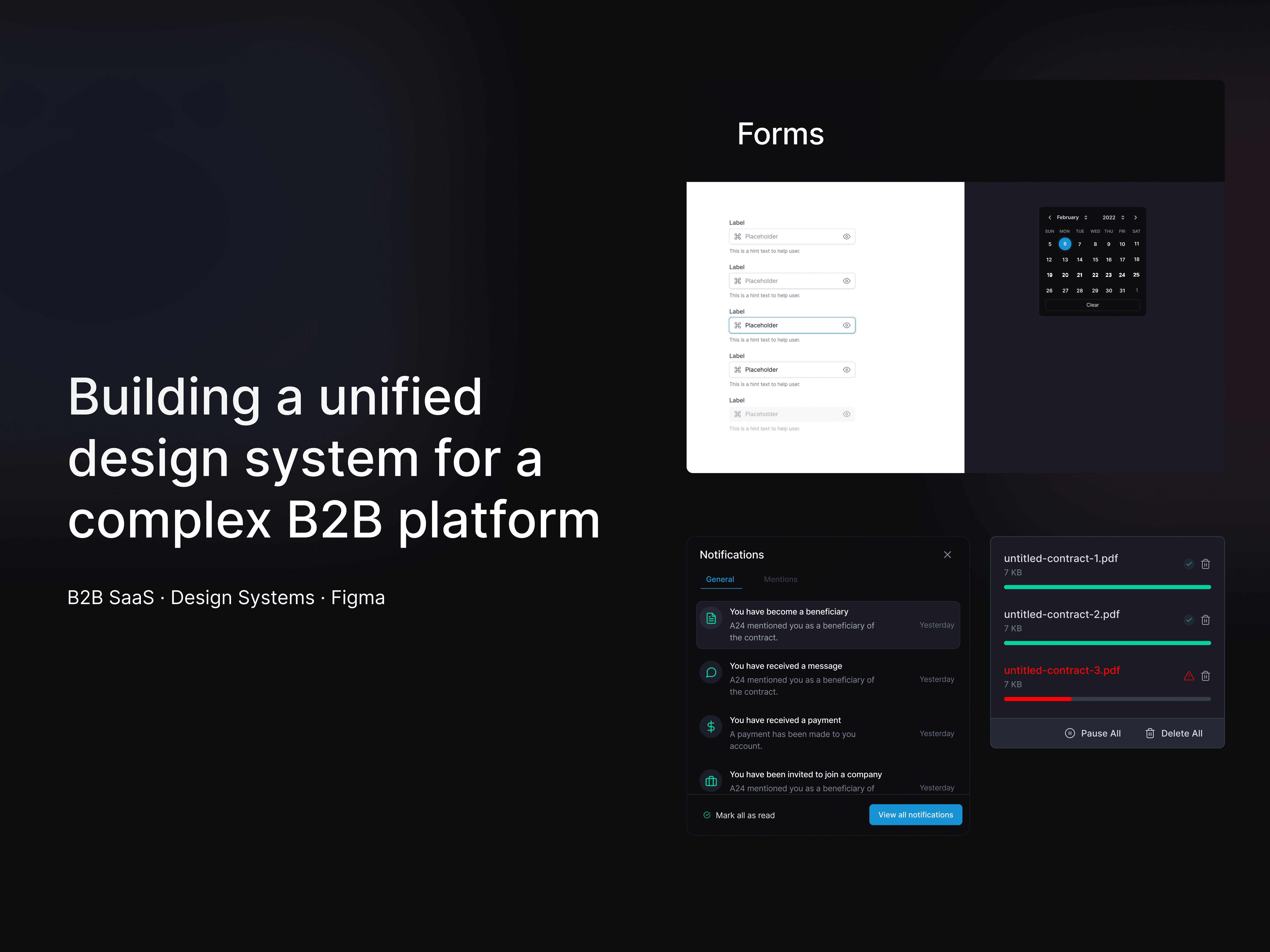 Titlepool – Design System & Platform Foundations